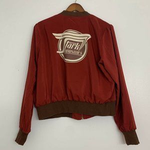 Marvel Iron Man Her Universe Limited Edition Tony Stark Bomber Jacket Womens Med